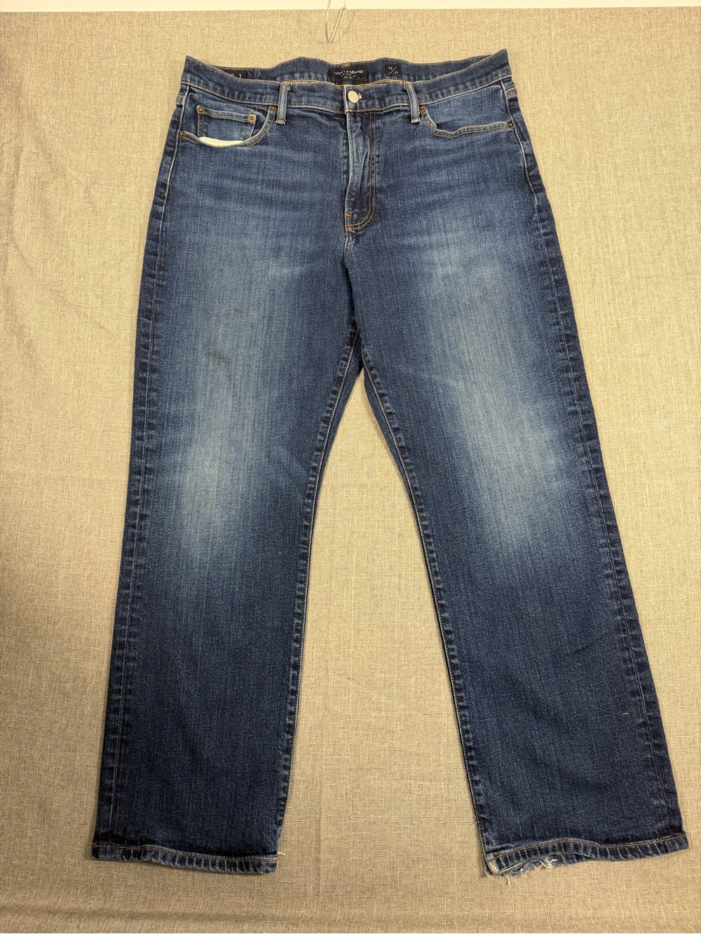 Lucky Brand 181 Men’s Jeans 38x30 Relaxed Fit Straight Leg Stretch Denim Blue
